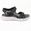 Action Comfort Sandals - Black/Grey
