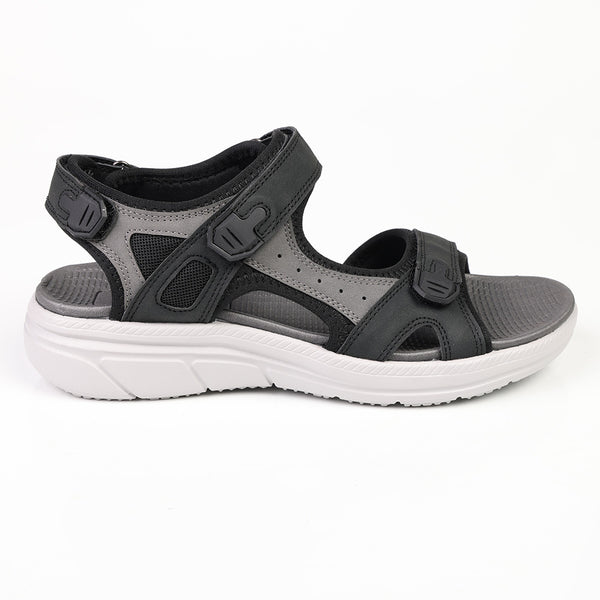 Action Comfort Sandals - Black/Grey