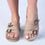 Alessio Asymetric 3 Strap - Nude