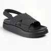 Alessio Christine Sling Back Platform Sandal - Black