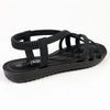 Alessio Elastic Sandal - Black