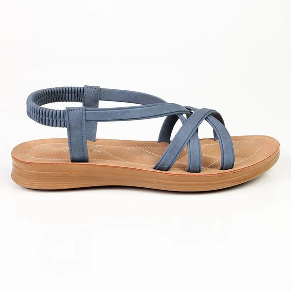 Alessio Elastic Sandal - Blue