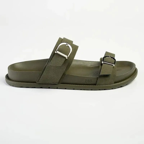 Alessio Jany Push in Sandal - Olive