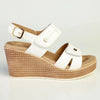 Alessio Ladies Fashion Wedge - White