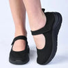 Alessio Ladies Flyknit Ballerina - Black Mono