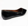 Alessio Pointy Toe Ballerina Flats - Black