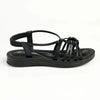 Alessio Strappy Sandal - Black