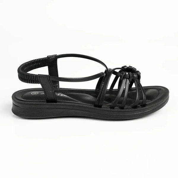 Alessio Strappy Sandal - Black