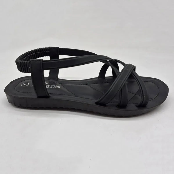 Alessio Strappy Sandal - Black