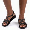 Alessio Strappy Sandal - Black