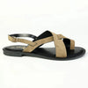 Alessio Toe Post Flast Sandal - Olive/Black