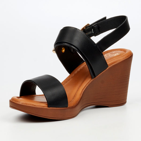Butterfly Feet Allora 4 Wedge - Black