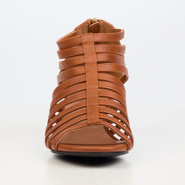 Butterfly Feet Carol 2 Caged Sandals - Tan