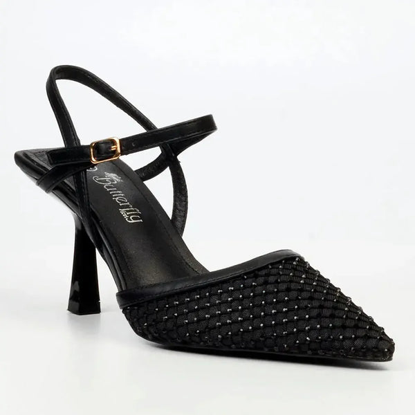 Butterfly Feet Catrina 1 Heel - Black