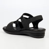 Butterfly Feet Chrissy 4 Wedge Sandal - Black