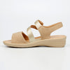 Butterfly Feet Chrissy 4 Wedge Sandal - Champagne