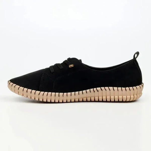 Butterfly Feet Dayna 1 Flat Sneaker - Black