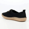 Butterfly Feet Dayna 1 Flat Sneaker - Black