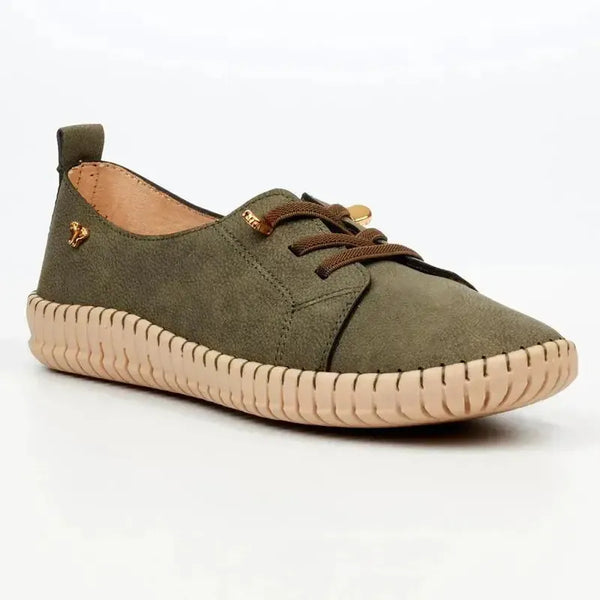 Butterfly Feet Dayna 1 Flat Sneaker - Oive