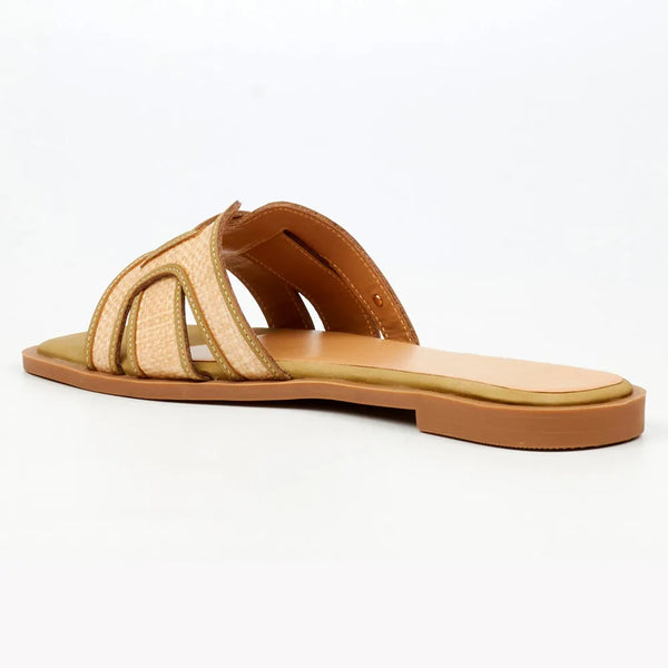 Butterfly Feet Dorey 7 Flat Sandals - Olive