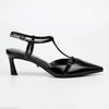 Butterfly Feet Elisha Closed Toe Slingback - Black