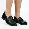 Butterfly Feet Emeree 1 Loafer With Saddle - Black