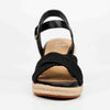 Butterfly Feet Escada 2 Wedge - Black