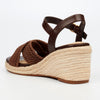 Butterfly Feet Escada 2 Wedge - Chocolate