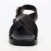 Butterfly Feet Esmee 1 Block Heel Sandals - Black