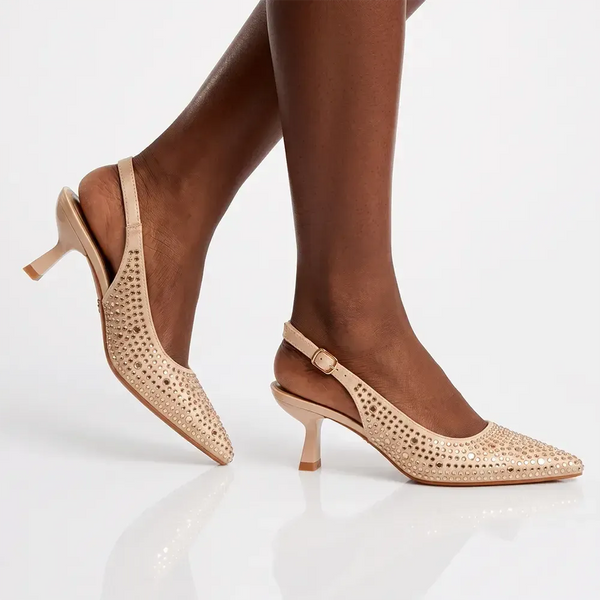 Butterfly Feet Estella 1 Heel - Champagne