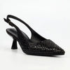 Butterfly Feet Estella Kitten 1 Heel - Black