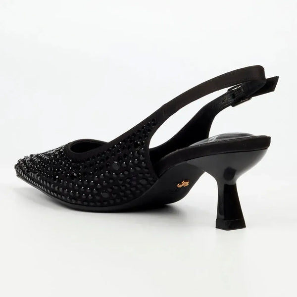 Butterfly Feet Estella Kitten 1 Heel - Black