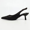 Butterfly Feet Estella Kitten 1 Heel - Black