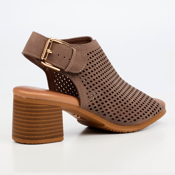 Butterfly Feet Indra Heel - Chocolate