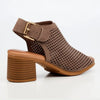 Butterfly Feet Indra Heel - Chocolate