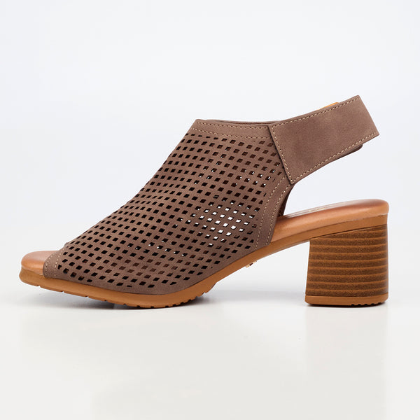 Butterfly Feet Indra Heel - Chocolate