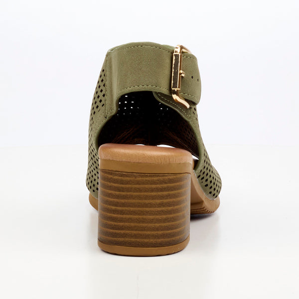 Butterfly Feet Indra Heel - Olive