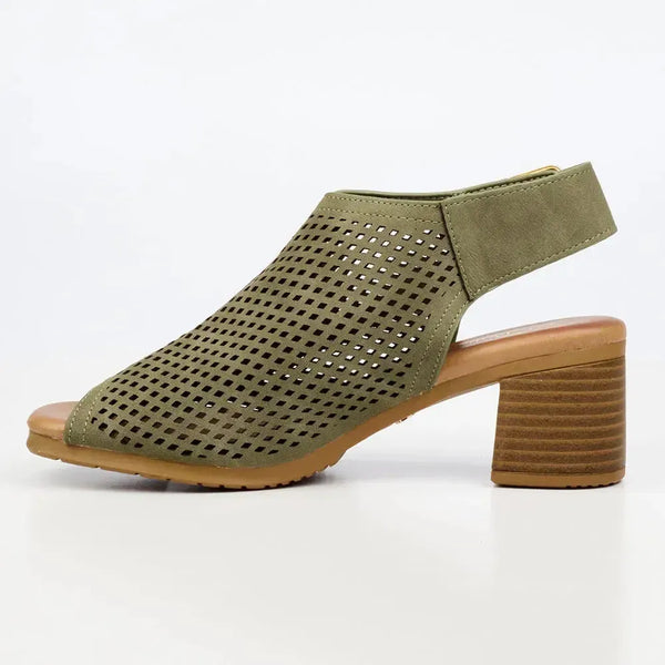 Butterfly Feet Indra Heel - Olive