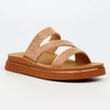 Butterfly Feet Junes Z Strap Sandals - Rose Gold