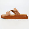 Butterfly Feet Junes Z Strap Sandals - Rose Gold