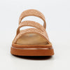Butterfly Feet Junes Z Strap Sandals - Rose Gold