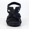 Butterfly Feet Katia 1 - Wedge Sandal - Black