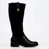 Butterfly Feet Ladies Huda 18 Combination Long Boot - Black