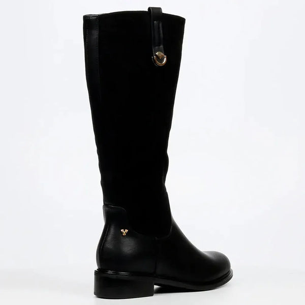 Butterfly Feet Ladies Huda 18 Combination Long Boot - Black