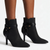 Butterfly Feet Ladies Lively 18 Ankle Boot With Strap - Black