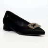 Butterfly Feet Leonore 1 Low Block Heel - Black