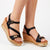 Butterfly Feet Melinda 4 Wedge Sandals - Black