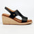 Butterfly Feet Mila 2 Espadrille Wedge Sandals - Black