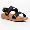 Butterfly Feet Mylee 2 Wedge Sandals - Black