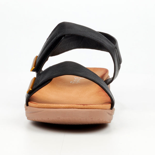 Butterfly Feet Mylee 2 Wedge Sandals - Black
